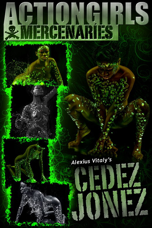 Cedez Jonez - `Emerald` - by Alexius Vitaly for ACTIONGIRLS MERCS Cedez Jonez - `Emerald` - by Alexius Vitaly for ACTIONGIRLS MERCS